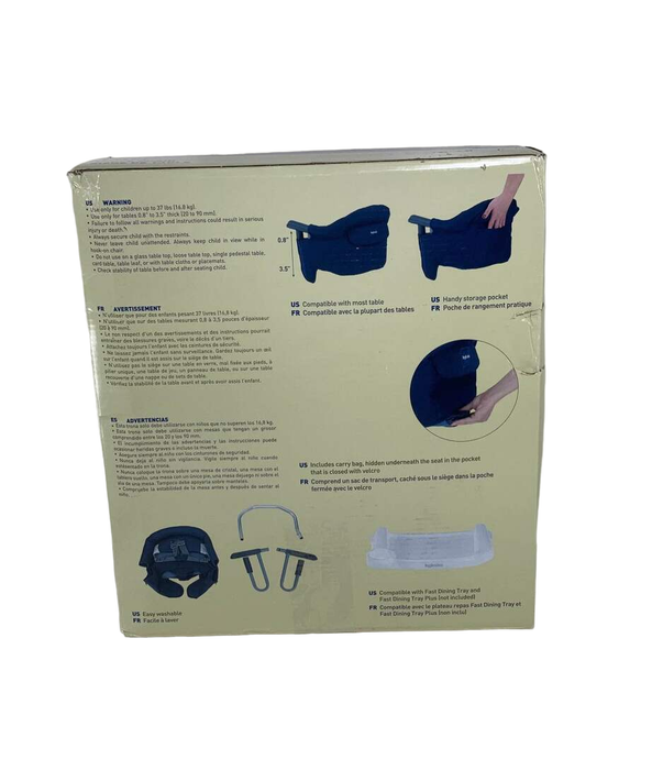 Shop Inglesina Fast Table Chair, Navy at Goodbuygears