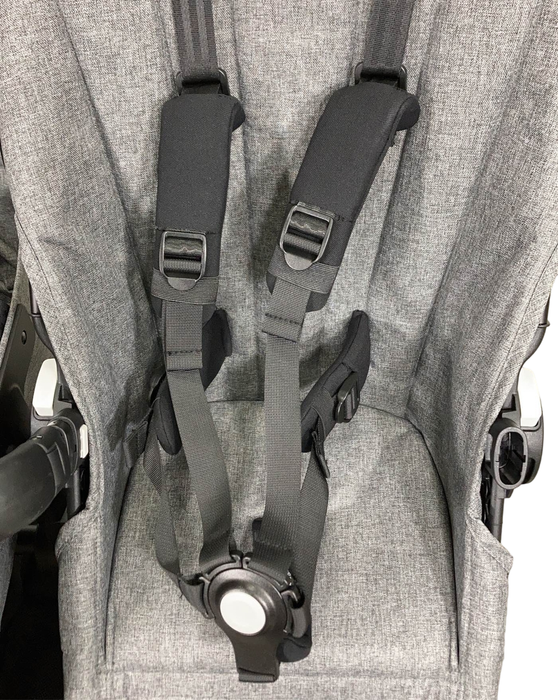Shop Bugaboo Donkey 5 Mono Stroller, 2022, Black, Grey Melange, without Canopy at Goodbuygears