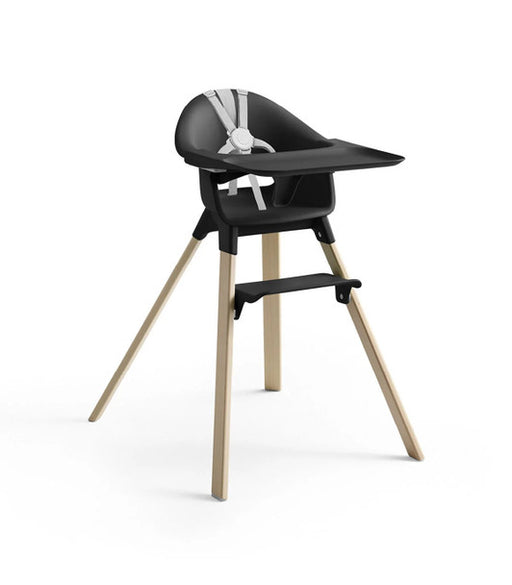 Shop Stokke Clikk High Chair, Black Natural at Goodbuygears
