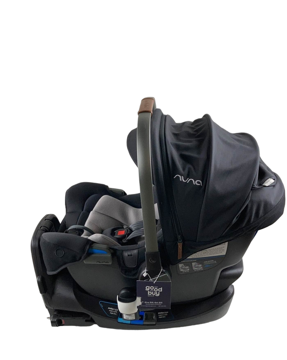 Shop Nuna PIPA rx Infant Car Seat, 2021, Caviar at Goodbuygears