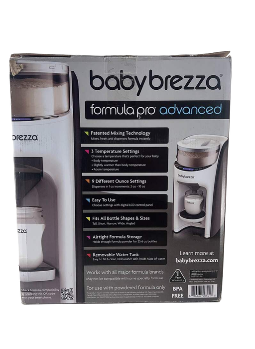 Shop Baby Brezza Formula Pro Advanced, White at Goodbuygears
