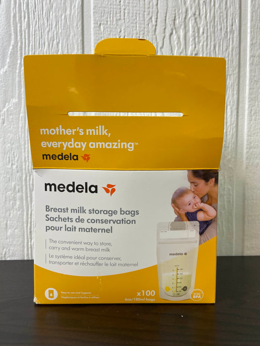 used Medela Milk Storage Bags