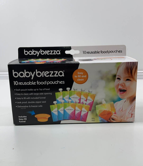 used Baby Brezza Reusable Baby Food Pouches