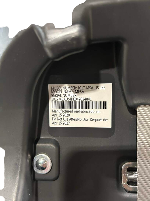 Shop UPPAbaby MESA Infant Car Seat, 2020, Jake (Black) at Goodbuygears