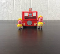 used Peppa Pig Firehouse Playset