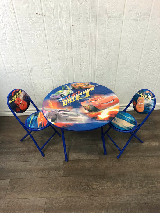 used Children’s Folding Table And Chairs, Pixar Cars