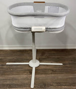 secondhand Halo BassiNest Swivel Sleeper Luxe Series, Dove Grey Tweed