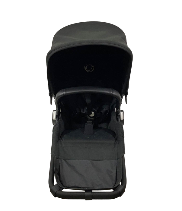 used Bugaboo Donkey 5 Duo Extension Set, 2021, Black, Midnight Black