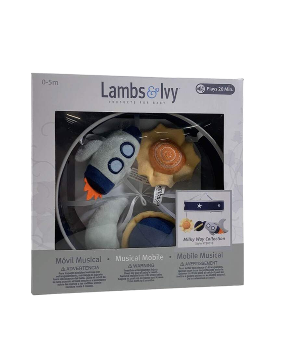 Shop Lambs & Ivy Musical Crib Mobile, Milky Way at Goodbuygears