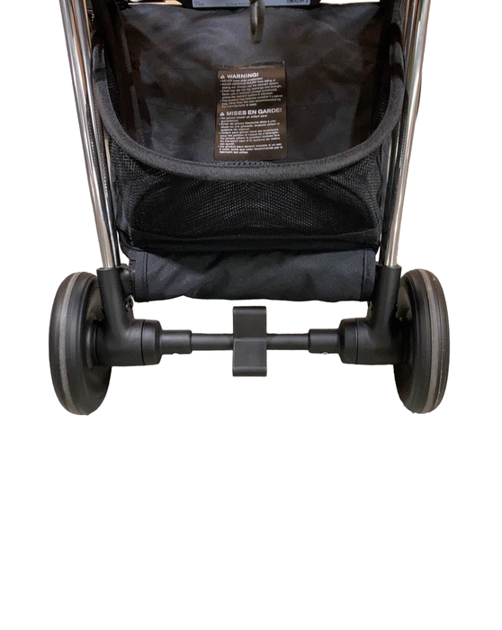 Shop Cybex Coya Stroller, 2023, Chrome, Sepia Black at Goodbuygears