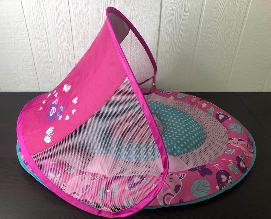 used SwimWays Baby Spring Float with Sun Canopy