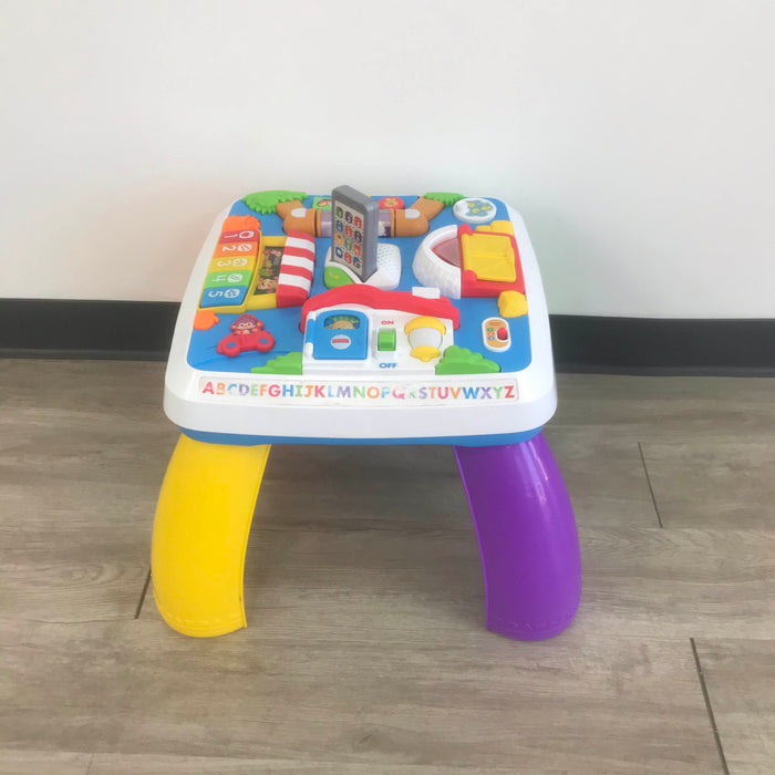 used Fisher Price Laugh & Learn Learning Table, Around The Town