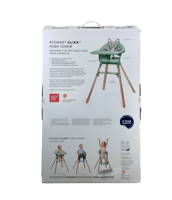 Shop Stokke Clikk High Chair, Midnight Black at Goodbuygears