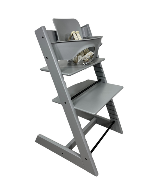 Shop Stokke Tripp Trapp Complete High Chair, Storm Grey, Soft Sprinkle at Goodbuygears