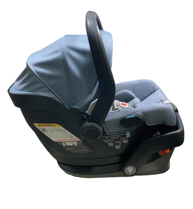 Shop UPPAbaby MESA V2 Infant Car Seat, 2023, Gregory (Blue Melange Merino Wool) at Goodbuygears
