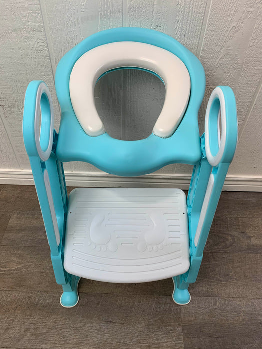 used Bamny Kid Potty Training Toilet Chair with Step Stool Ladder