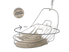 Shop Cybex Aton G Swivel Base, Black, 2023 at Goodbuygears