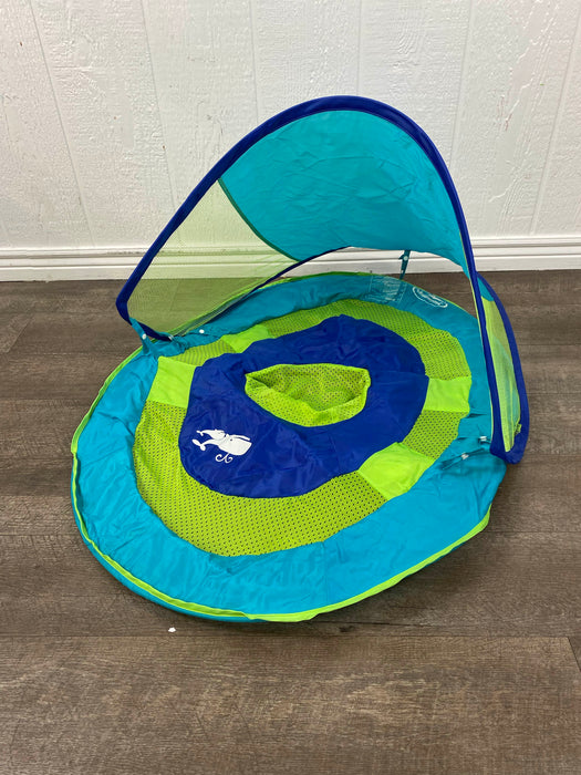 used SwimWays Baby Spring Float with Sun Canopy