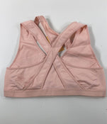 secondhand Cake Maternity Lotus Hands Free Pumping Yoga Bra, XL, Pink