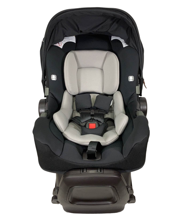 Shop Nuna PIPA rx Infant Car Seat with RELX Base, 2021, Caviar at Goodbuygears