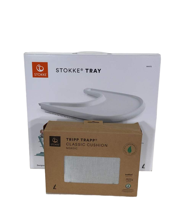 Shop Stokke Tripp Trapp Complete High Chair, Whitewash, Nordic Grey, 1 at Goodbuygears