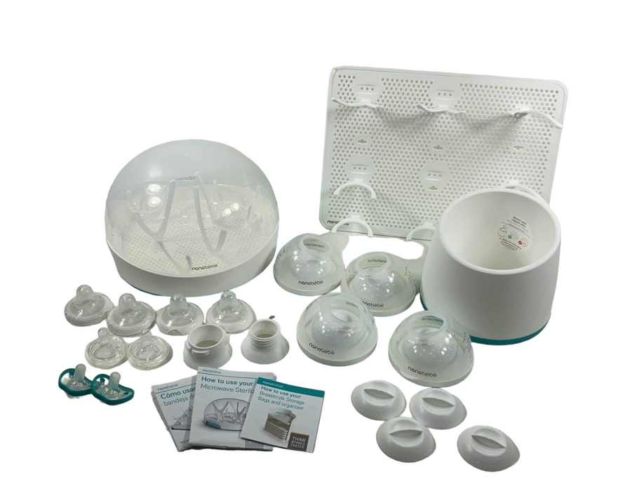 Nanobébé Newborn Gift Set, Teal