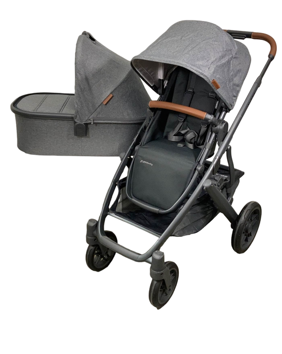 Shop UPPAbaby VISTA V2 Stroller, 2022, Greyson (Charcoal Melange) at Goodbuygears