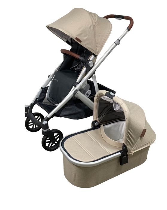Shop UPPAbaby VISTA V2 Stroller, 2022, Declan (Oat Melange) at Goodbuygears