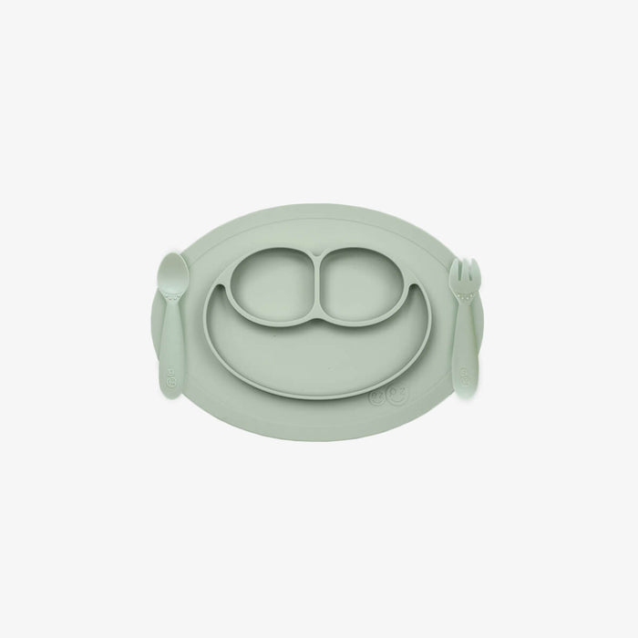 used ezpz Mini Feeding Set, Sage