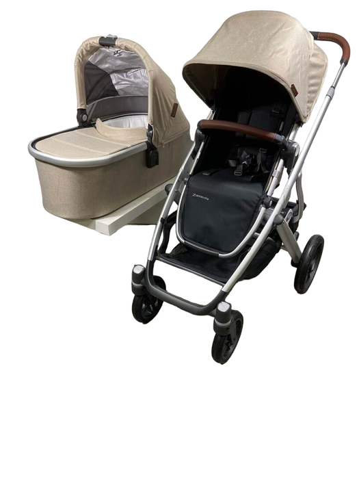 Shop UPPAbaby VISTA V2 Stroller, 2023, Declan (Oat Melange) at Goodbuygears