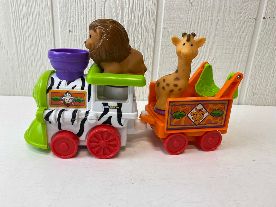 used Fisher Price Little People Musical Zoo Train