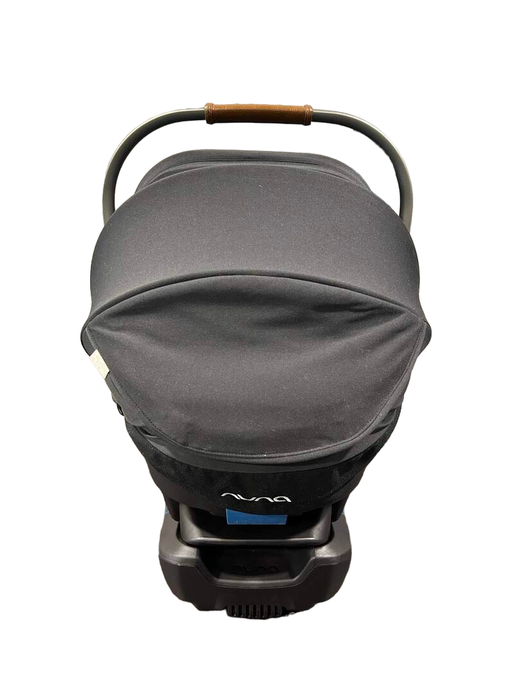 Shop Nuna PIPA rx Infant Car Seat with RELX Base, 2020, Caviar at Goodbuygears