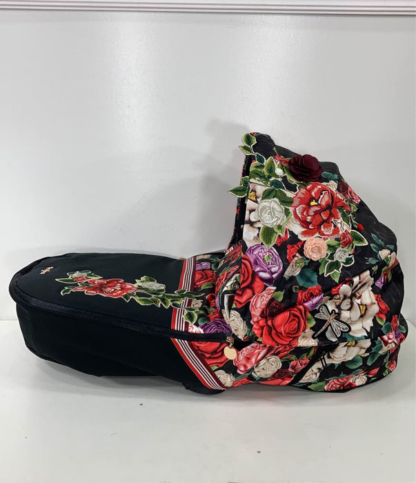 Shop Cybex MIOS LUX Carry Cot, Black Spring Blossom at Goodbuygears