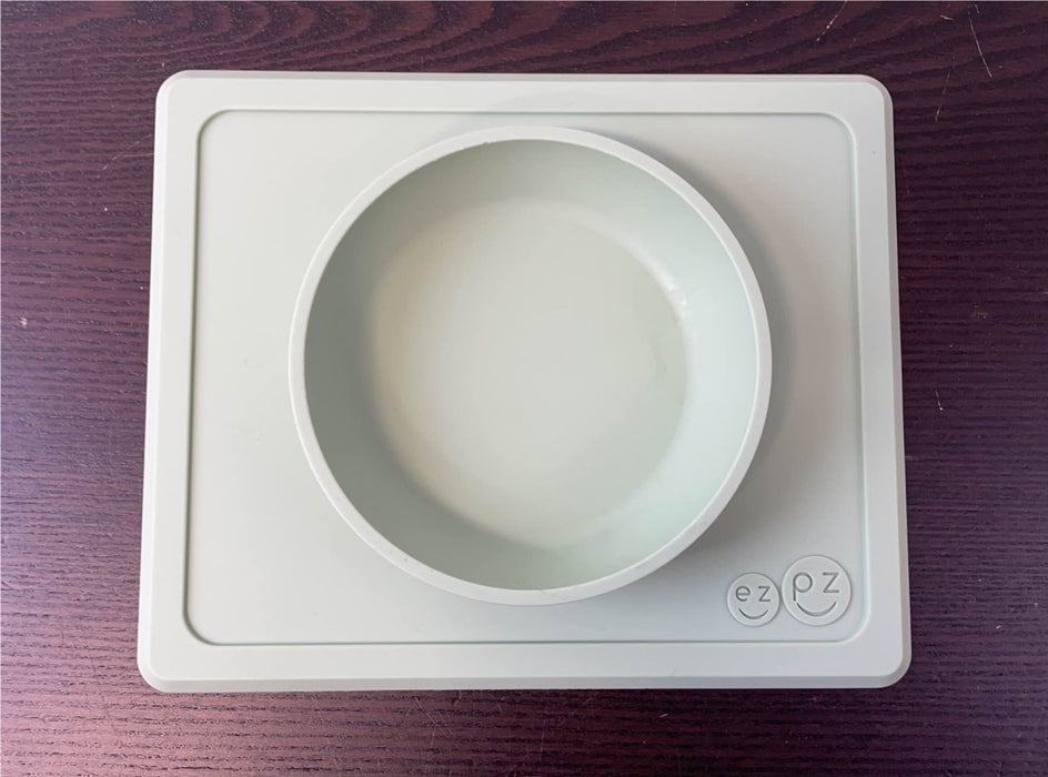 used ezpz Happy Bowl, Sage
