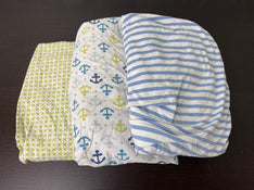 used BUNDLE Fitted Crib Sheets