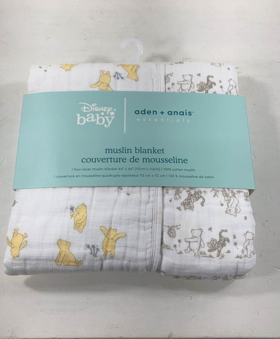 Shop Aden + Anais Disney Baby Cotton Muslin Blanket, Winnie & Friends at Goodbuygears