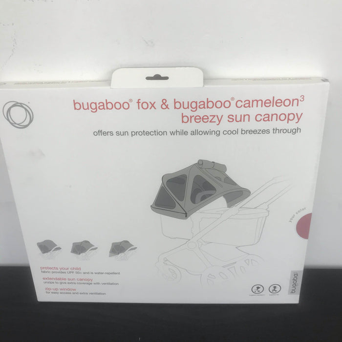 Shop Bugaboo Fox/Cameleon3 Sun Canopy, Breezy Soft Pink at Goodbuygears