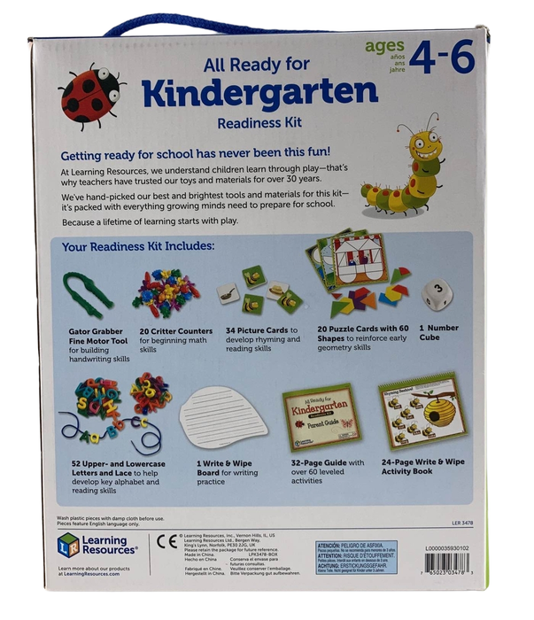Shop Learning Resources All Ready For Kindergarten Kit at Goodbuygears