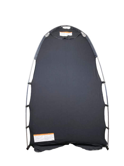 Shop SlumberPod 3.0 Sleep Canopy with Fan, Black with Gray Accents at Goodbuygears