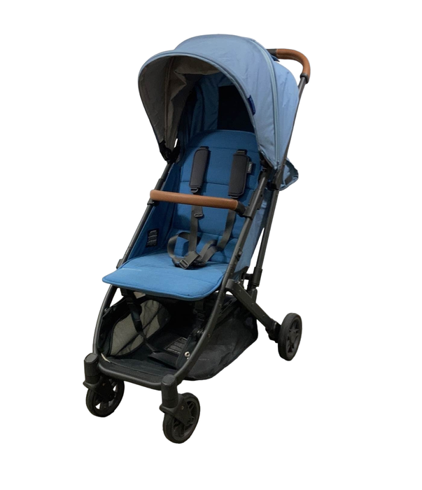 Shop UPPAbaby MINU V2 Stroller, 2022, Charlotte (Coastal Blue) at Goodbuygears