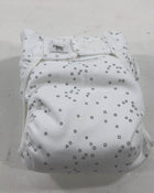 used Smart Nappy NextGen Hybrid Cloth Diaper Cover, Size 3 12-25 lbs Grey