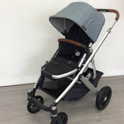 Shop UPPAbaby VISTA V2 Stroller, Gregory (Blue Melange) at Goodbuygears