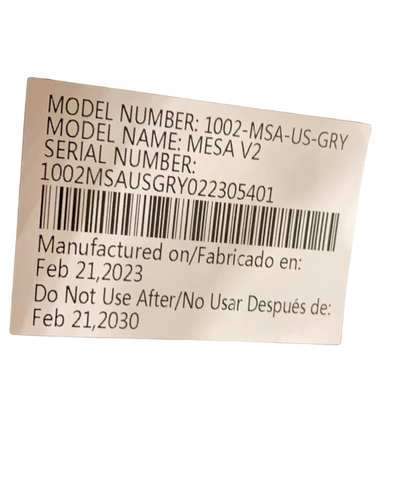 Shop UPPAbaby MESA V2 Infant Car Seat, Greyson (Charcoal Melange Merino Wool), 2023 at Goodbuygears