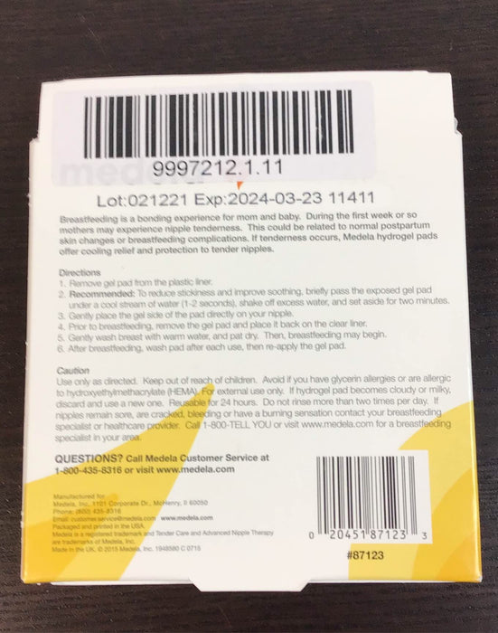secondhand Medela Soothing Gel Pads