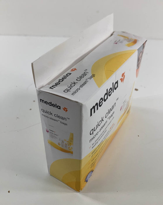 secondhand Medela Quick Clean Micro Steam Bags, Box of 5