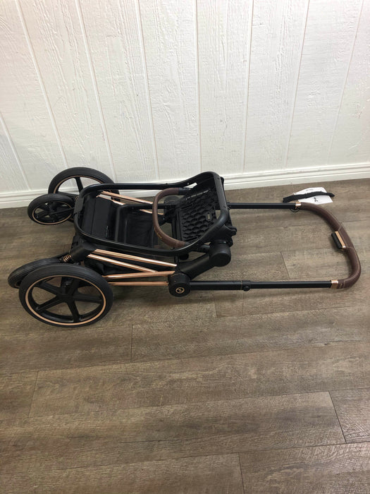 Shop Cybex PRIAM Stroller Frame, 2020, Rosegold at Goodbuygears