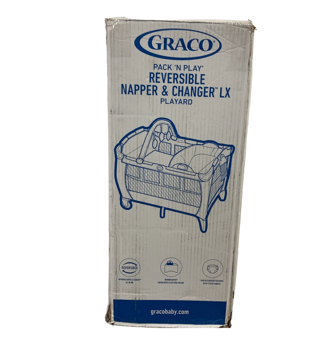 Graco Pack 'n Play Playard Reversible Seat & Changer, Basin