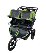 secondhand BOB Revolution Duallie Stroller, 2016, Green
