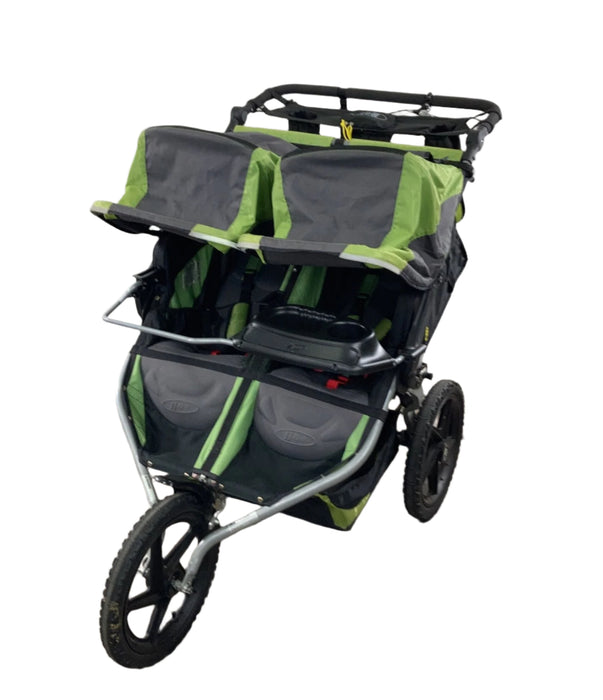 secondhand BOB Revolution Duallie Stroller, 2016, Green