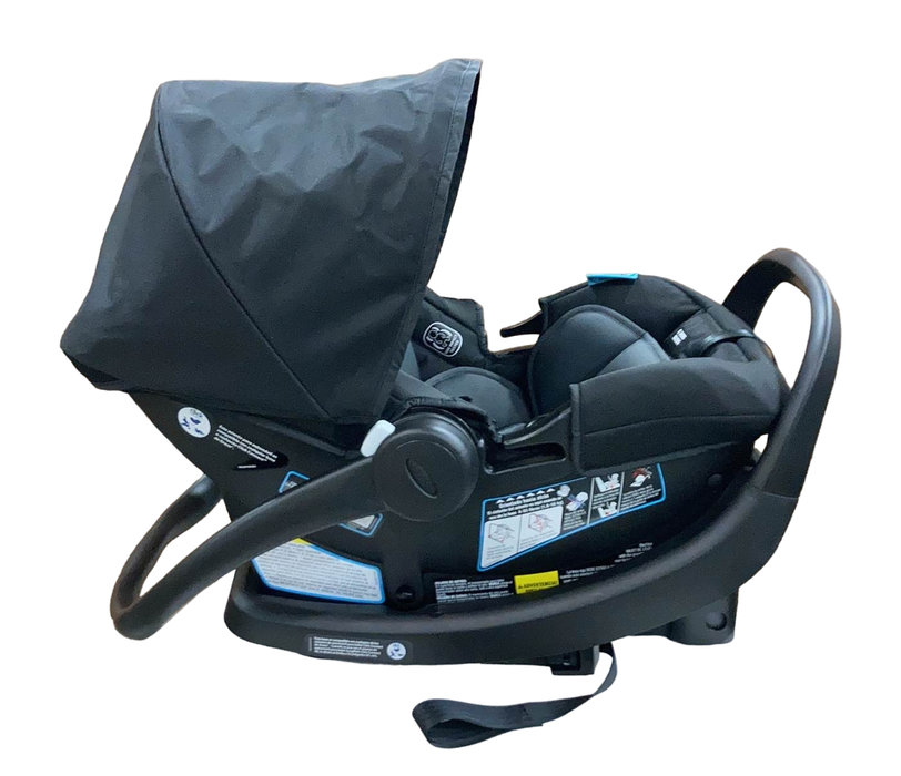 Shop Graco SnugRide SnugFit 35 Infant Car Seat, 2022, Gotham at Goodbuygears